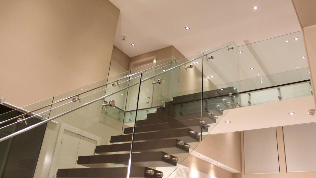 Stair pot lights
